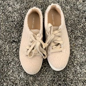 Helmut Lang Curly Shearling Shoes